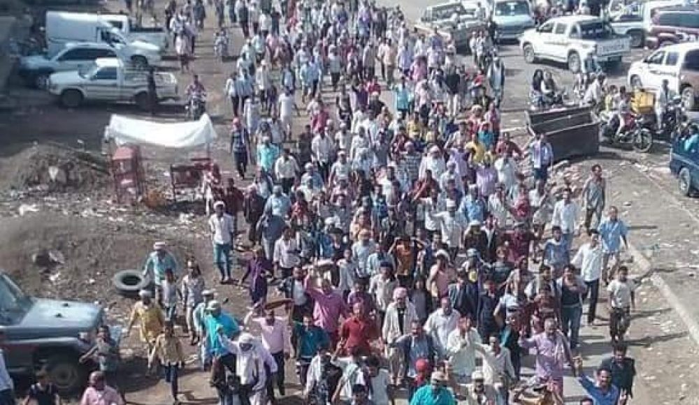 العصيان المدني في الضالع