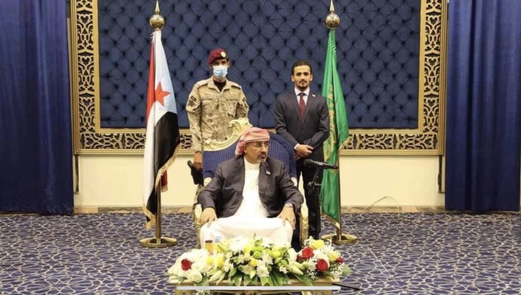 الرئيس القائد عيدروس الزبيدي رئيس المجلس الانتقالي الجنوبي في العاصمة السعودية الرياض